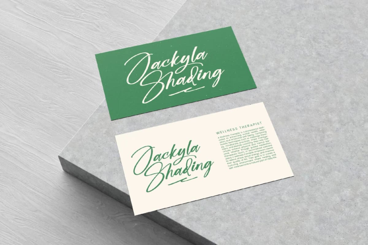 Bombyes Shigter - Bold Brush Font font preview 6
