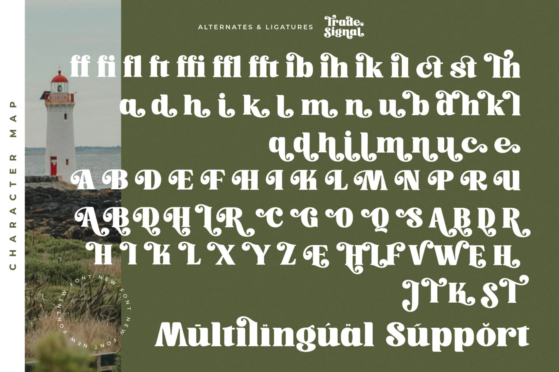 Preview 19 for Trade Signal - Modern Bold Serif Font