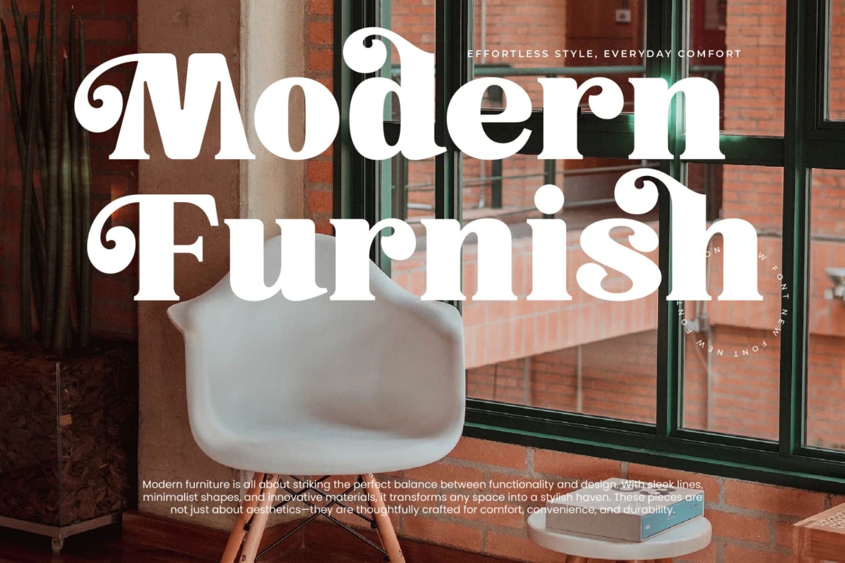 Preview 8 for Trade Signal - Modern Bold Serif Font