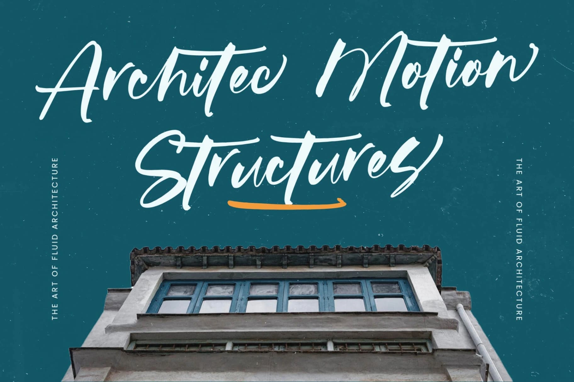 Preview 6 for Whitela Akuatic - Bold Brush Font