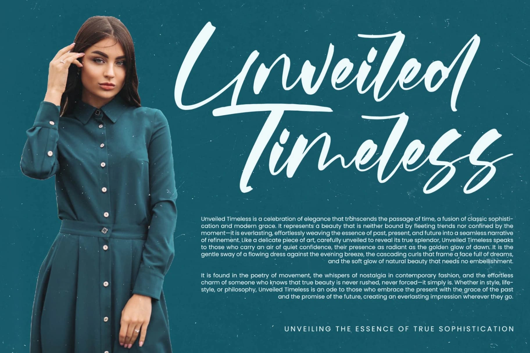 Preview 2 for Whitela Akuatic - Bold Brush Font