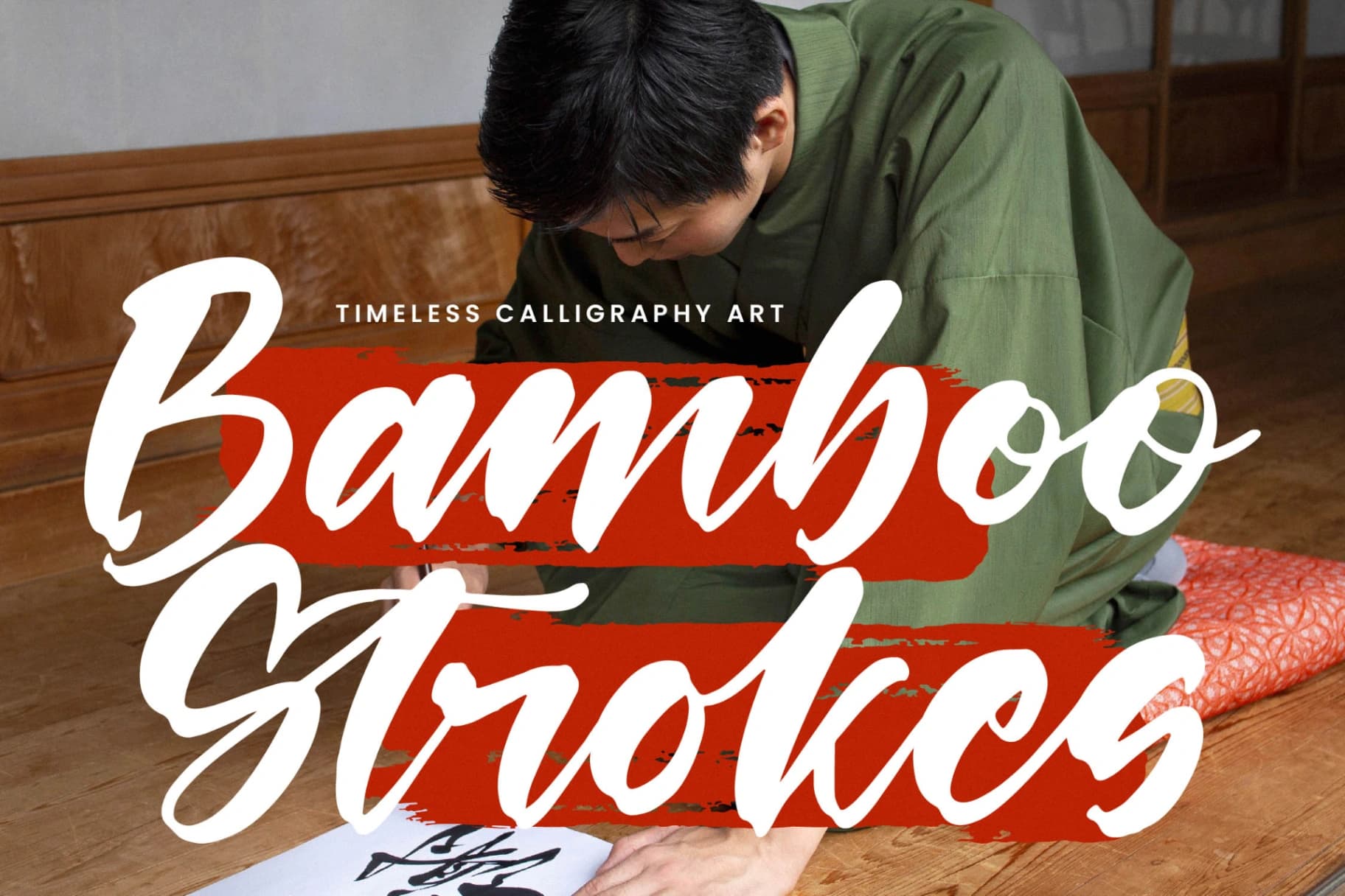 Preview 4 for Shinobi Morning - Bold Calligraphy Font