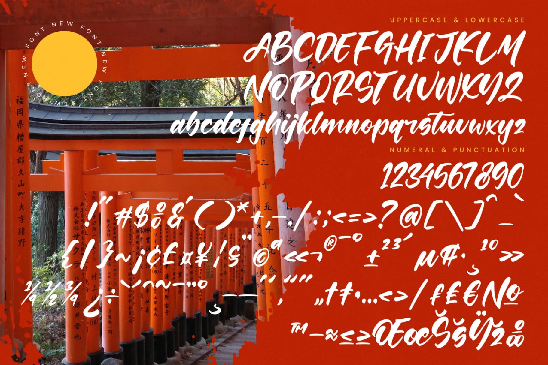 Preview 18 for Shinobi Morning - Bold Calligraphy Font