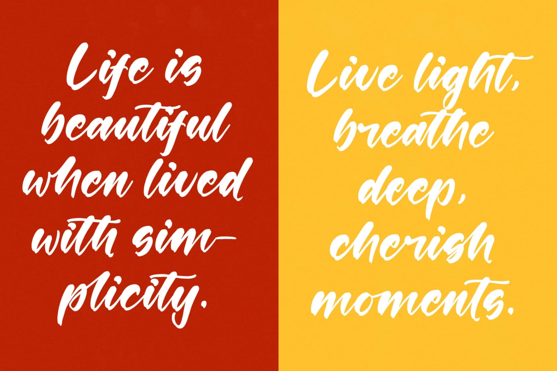 Preview 11 for Shinobi Morning - Bold Calligraphy Font