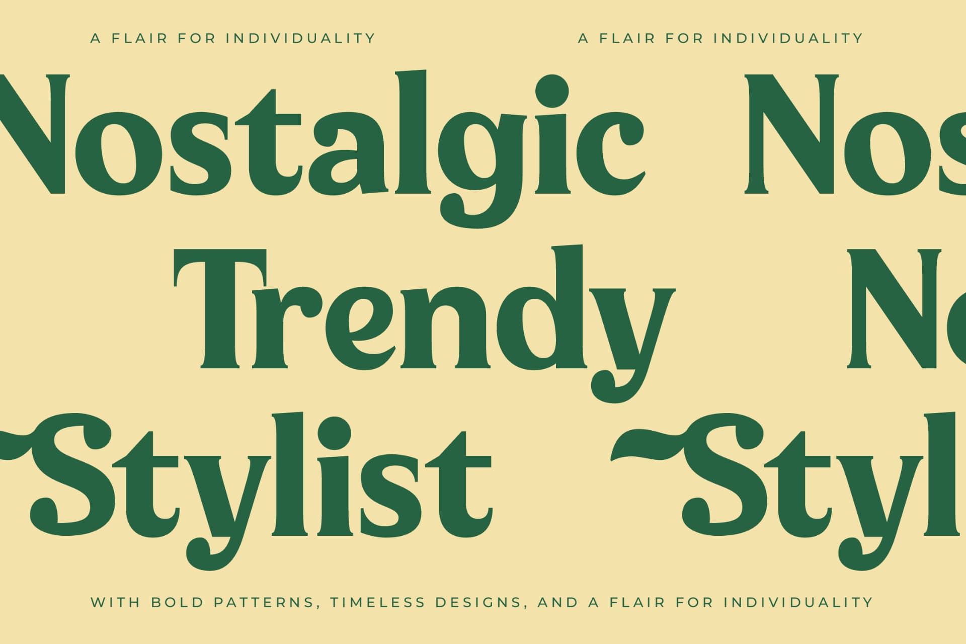 Preview 16 for Milan Wulko - Alternate Bold Serif Font