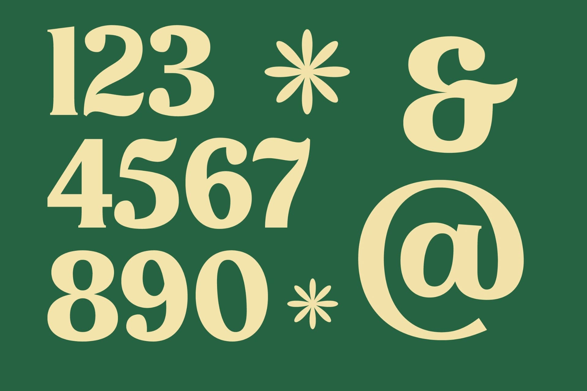 Preview 9 for Milan Wulko - Alternate Bold Serif Font