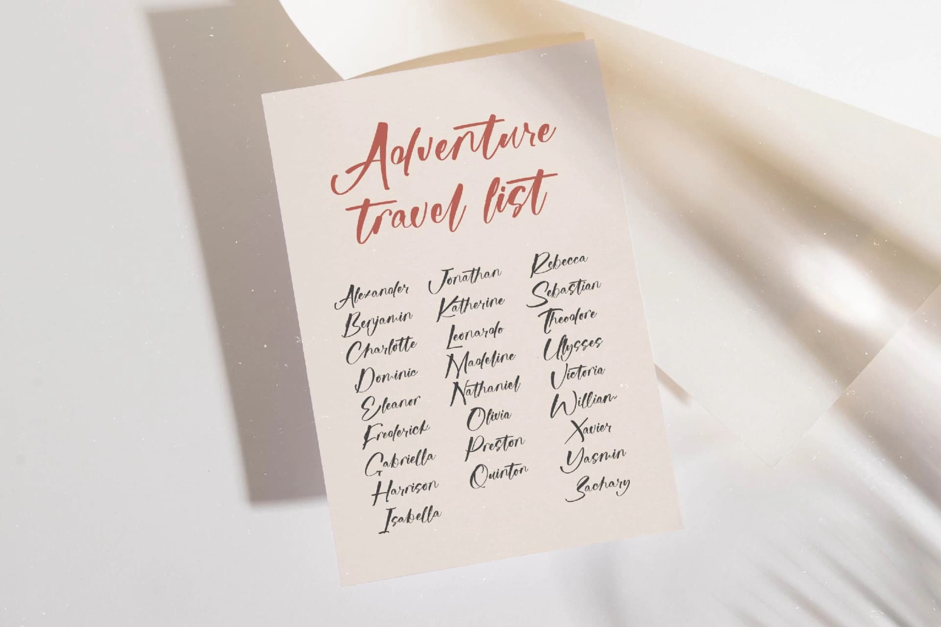 Preview 5 for Raituly Chant - Modern Handwritten Font