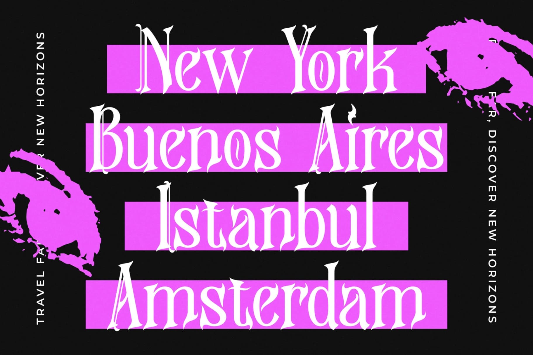 Preview 5 for Hazelgen - Modern Blackletter Serif