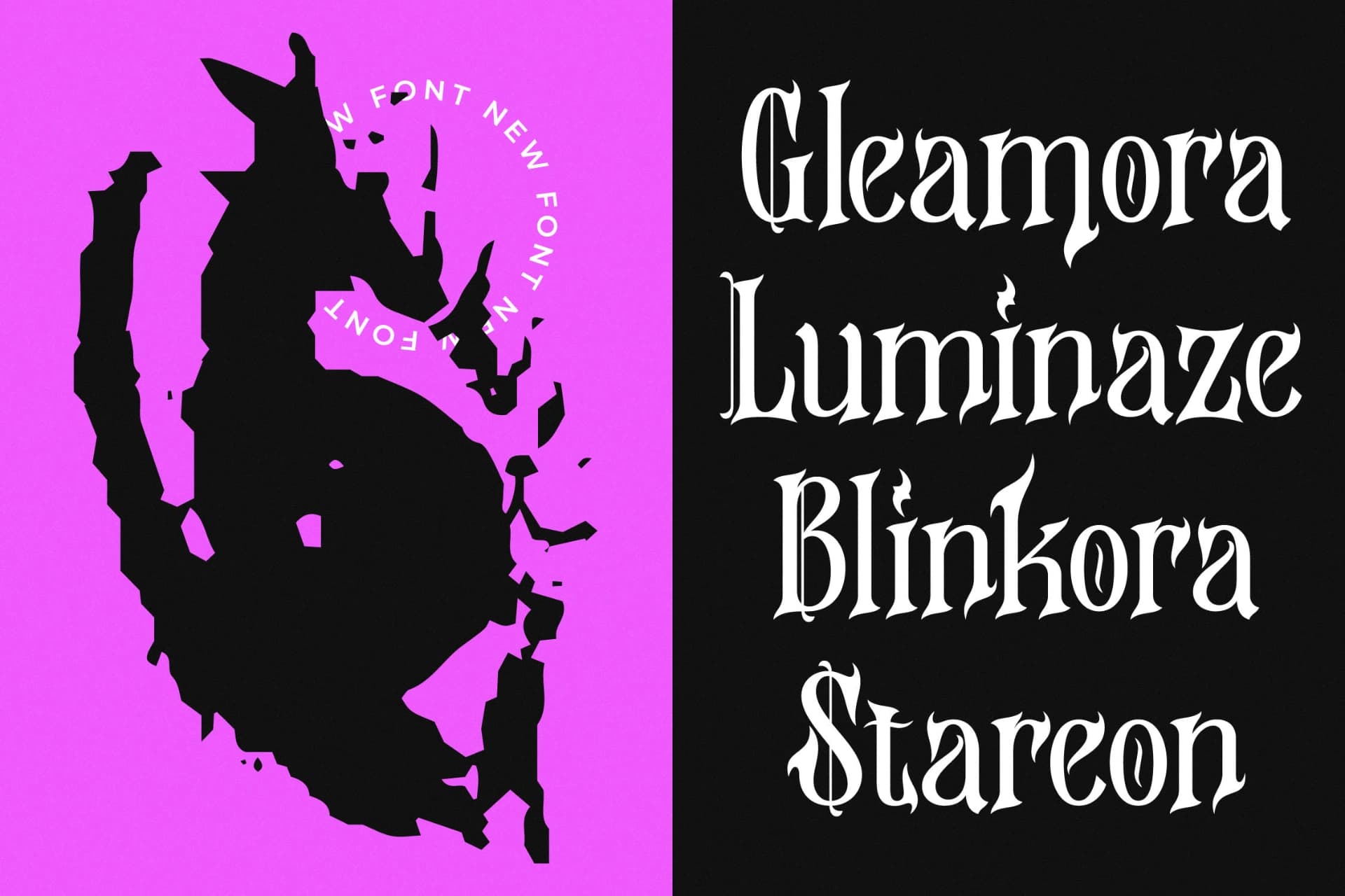 Preview 14 for Hazelgen - Modern Blackletter Serif