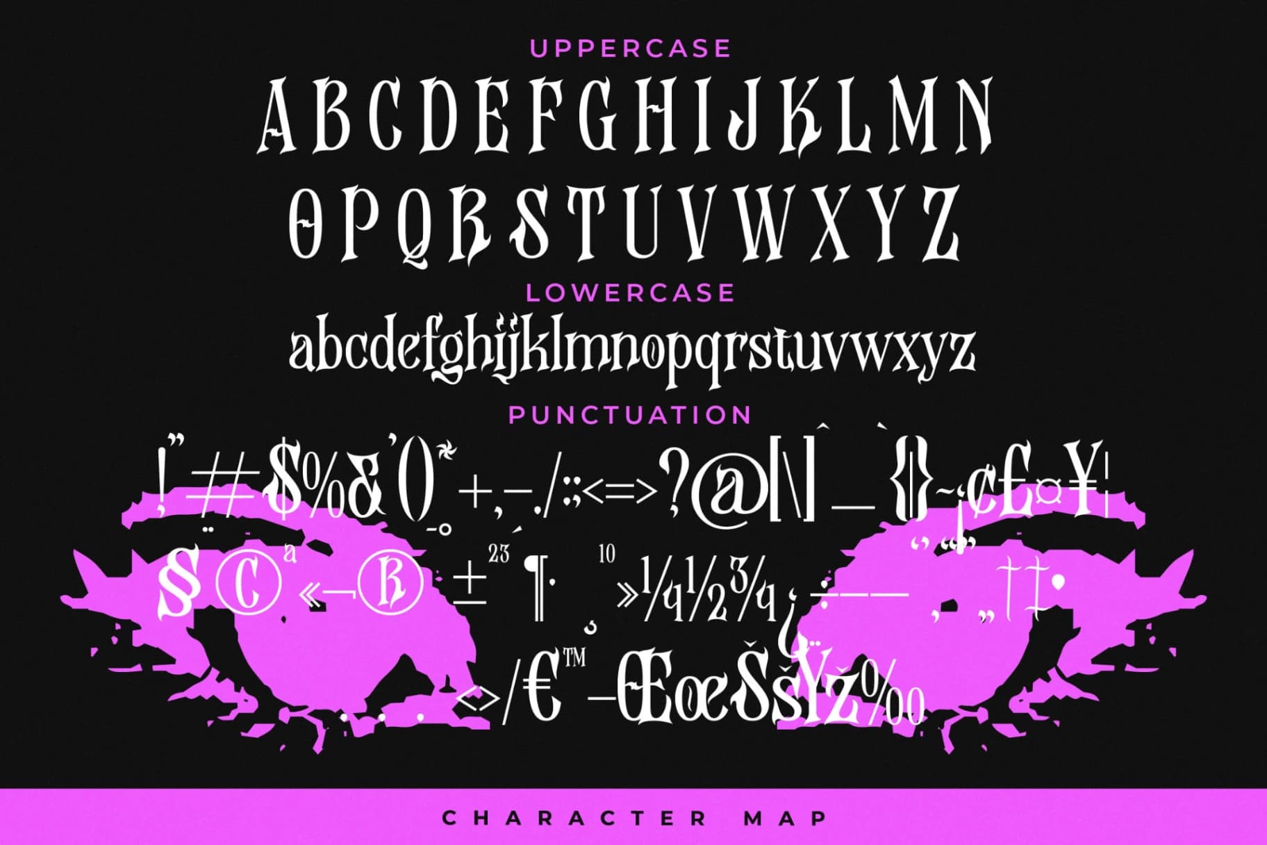 Preview 18 for Hazelgen - Modern Blackletter Serif