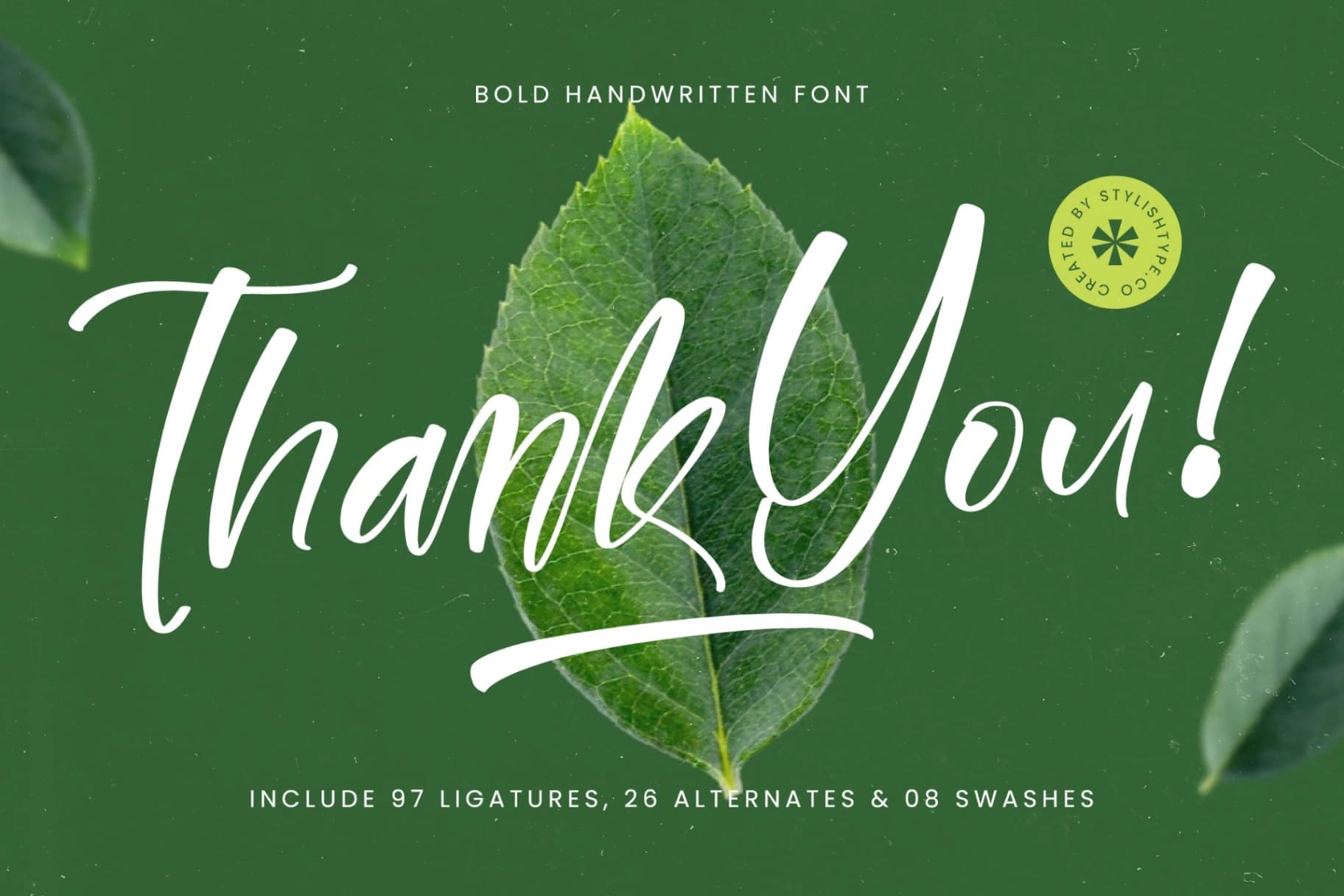 Preview 20 for Junglend - Bold Handwritten Font