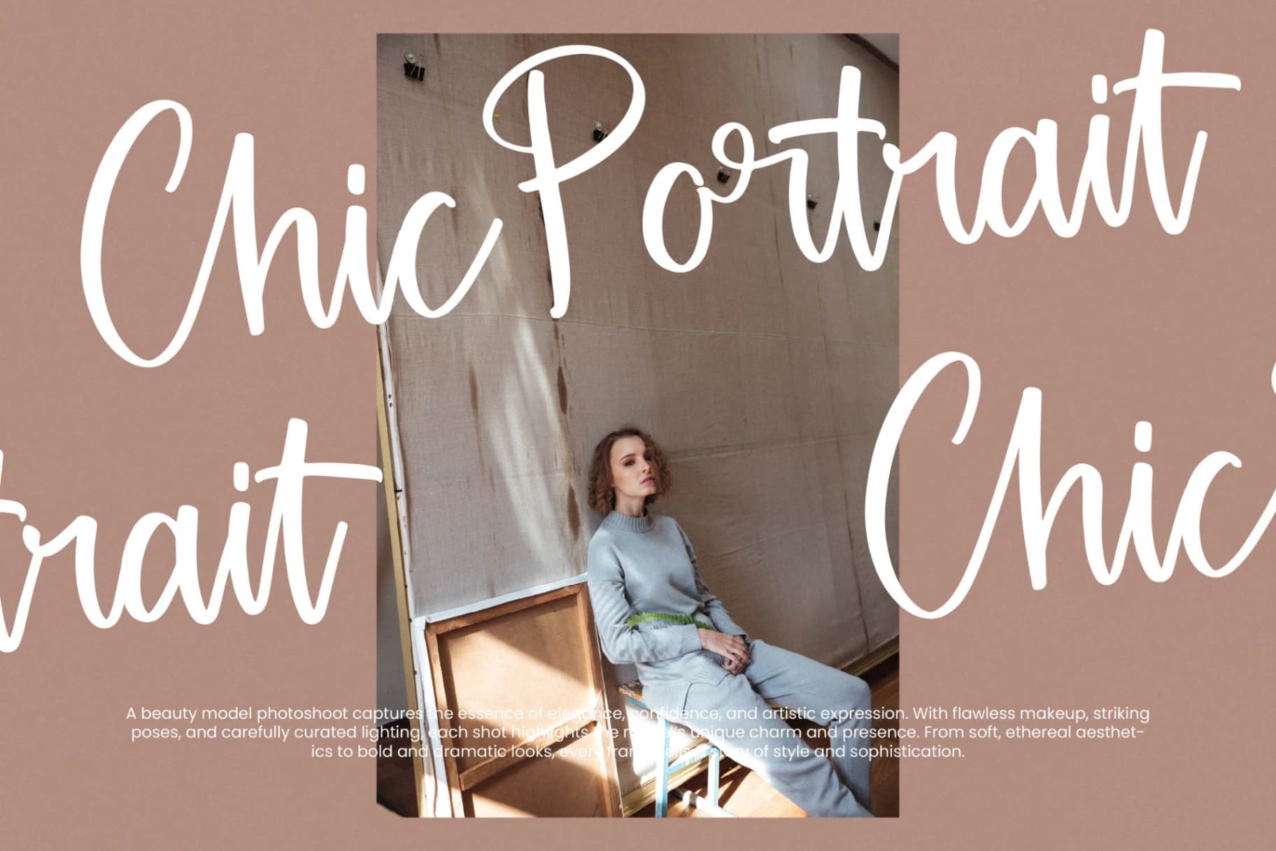 Preview 6 for Nostalgic Frames - Handwritten Script Font