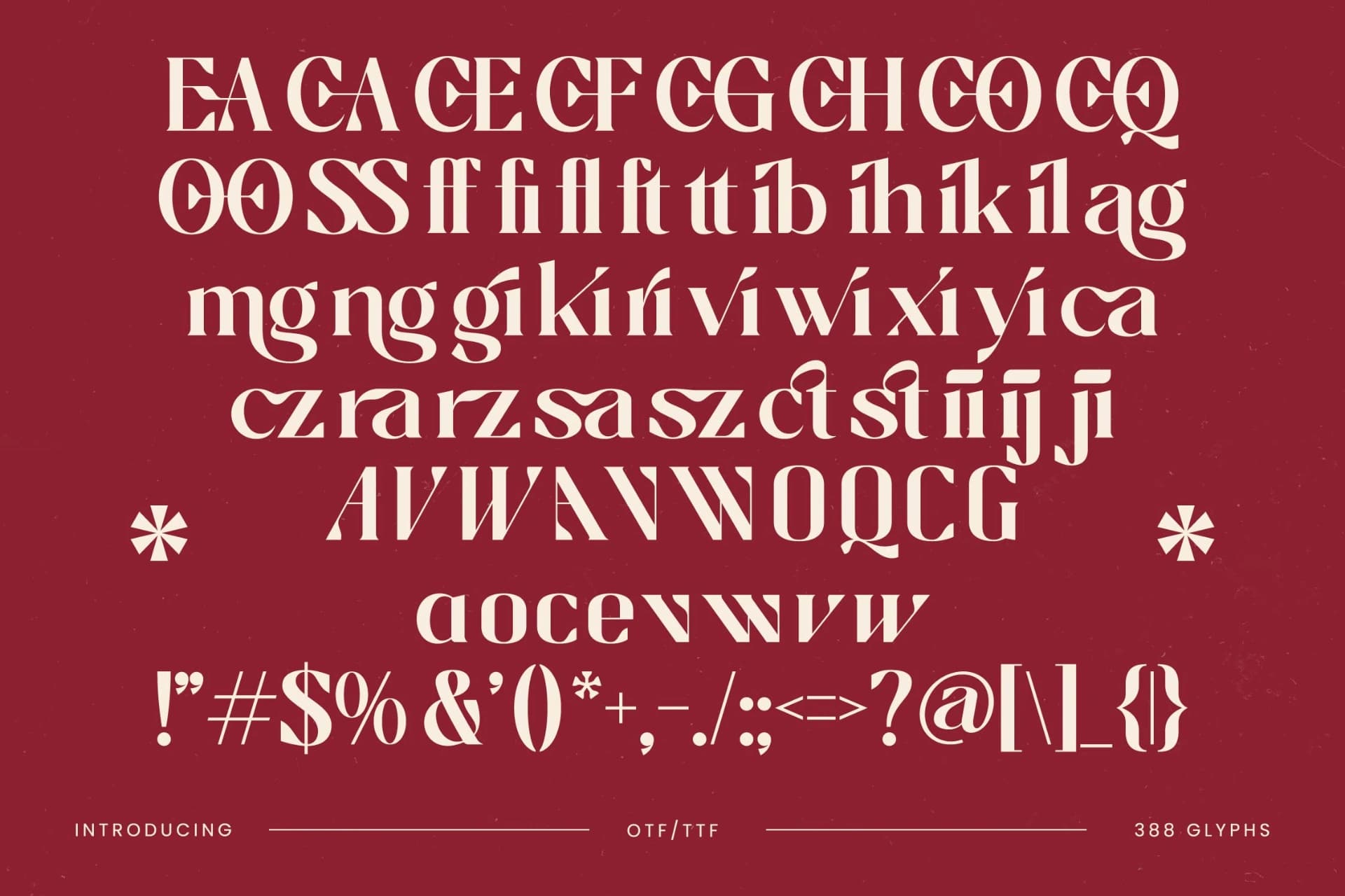 Preview 19 for Braise - Bold Tall Serif Display