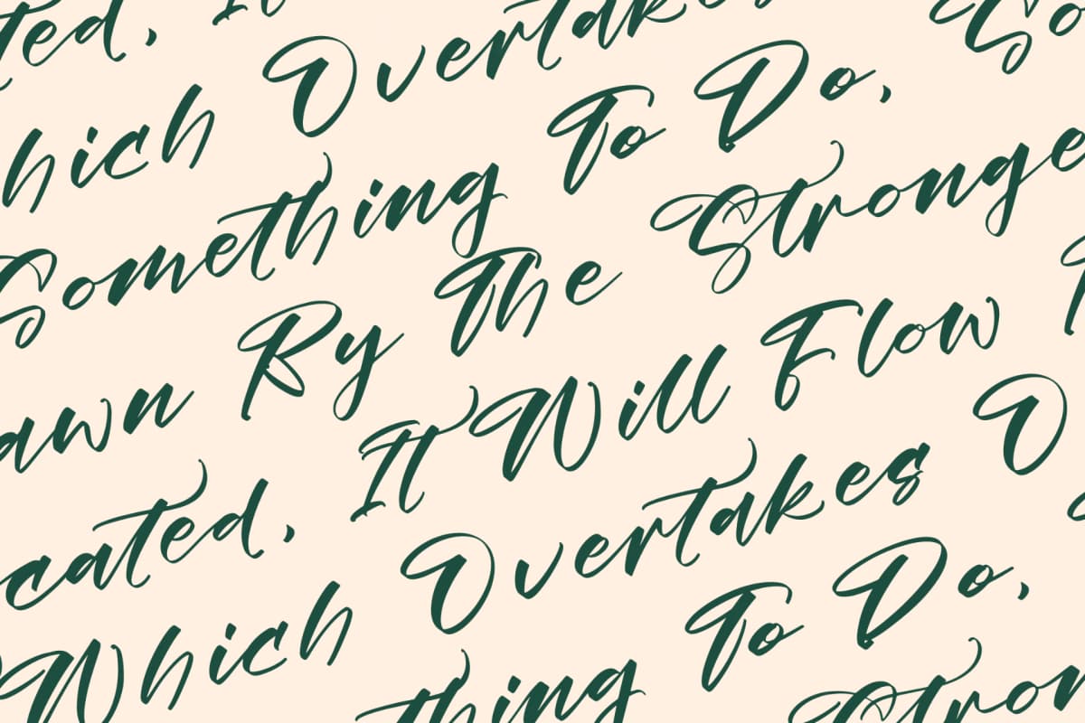 Floating Journey - Stylish Handwritten Font font preview 9
