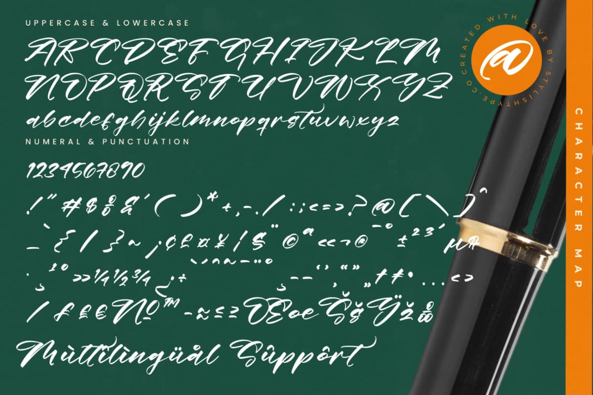 Floating Journey - Stylish Handwritten Font font preview 18