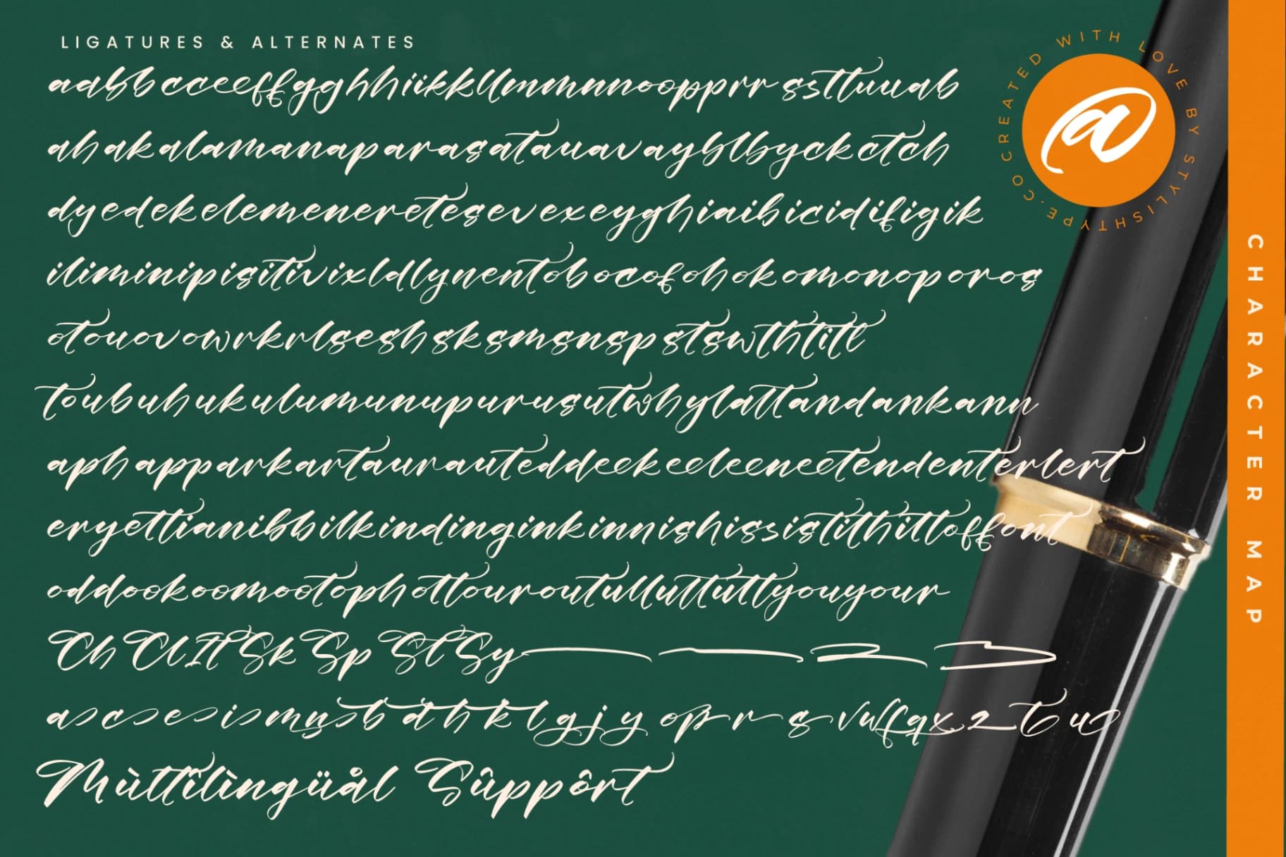 Preview 19 for Floating Journey - Stylish Handwritten Font
