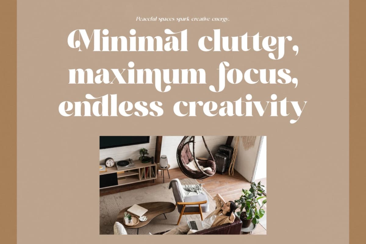 Preview 16 for Melody Cottage - Modern Bold Serif