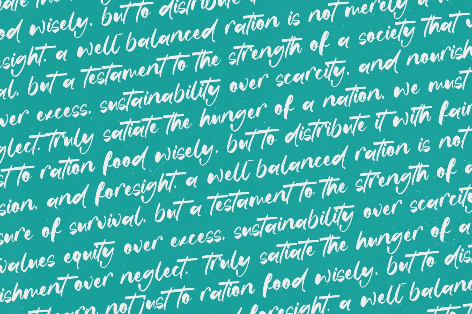 Preview 12 for Satiate Ration - Bold Brush Font