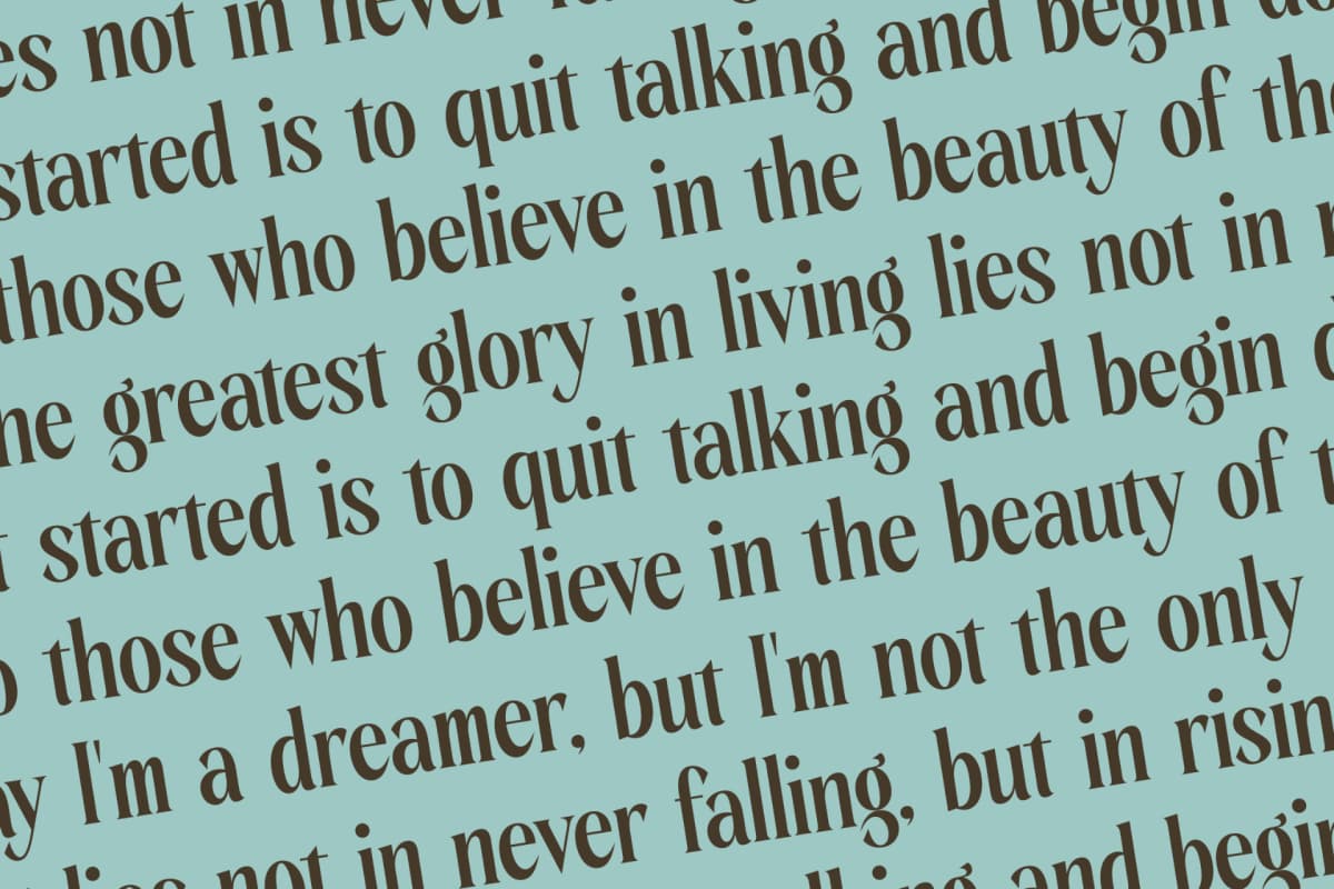 Preview 17 for Rachon - Bold Tall Serif Display Font