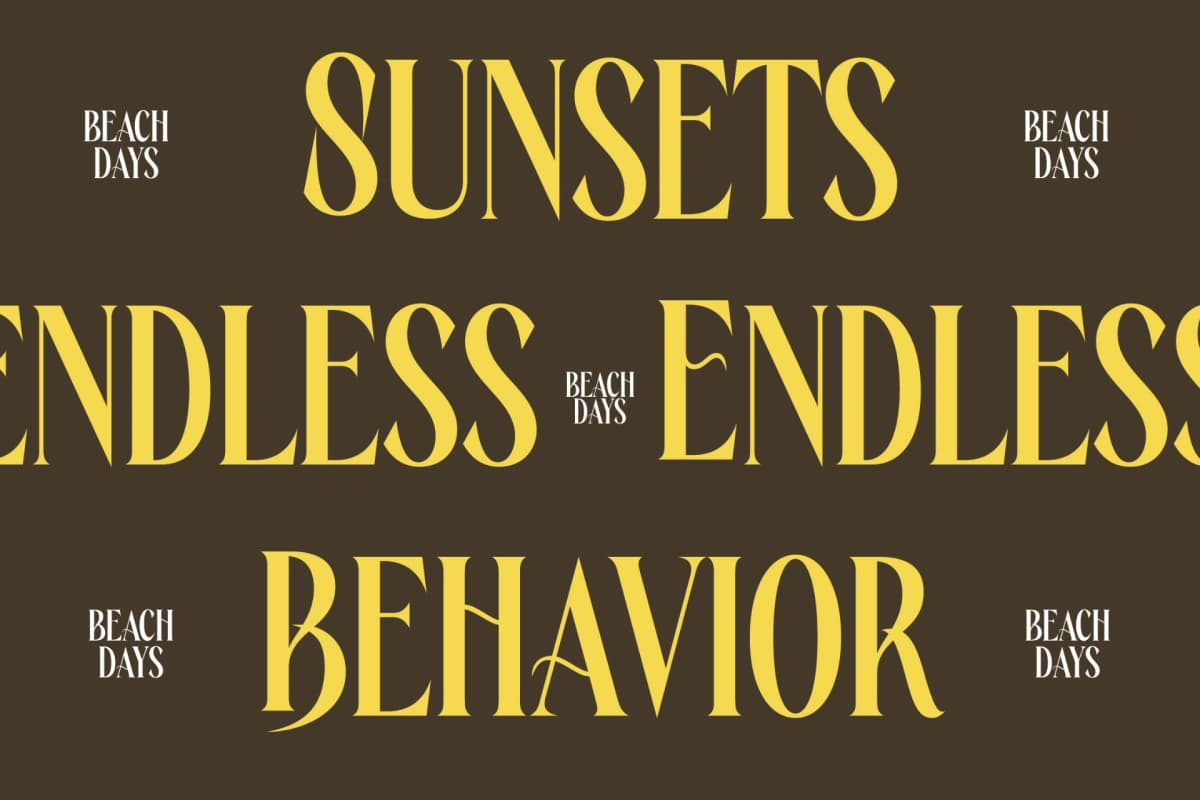 Preview 15 for Rachon - Bold Tall Serif Display Font