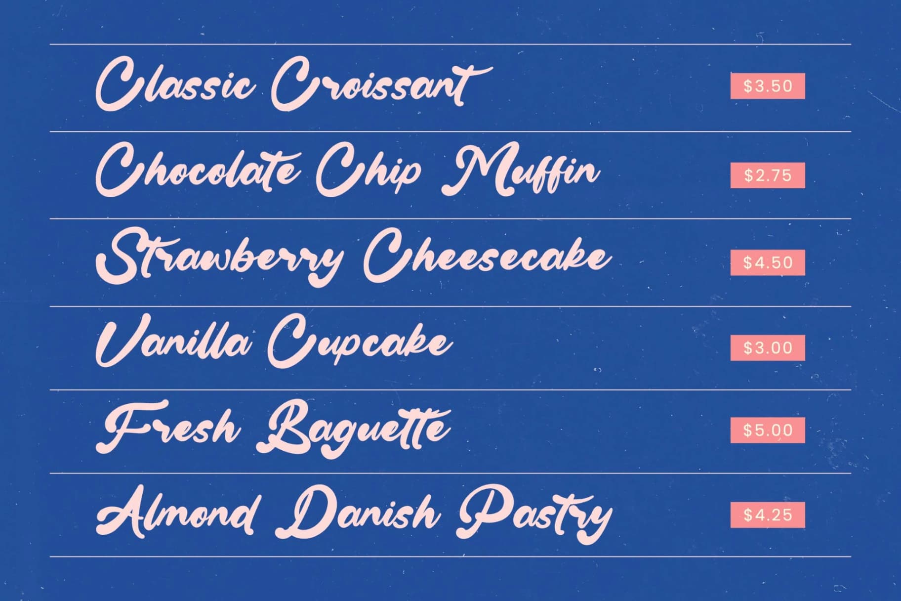 Preview 11 for Smuthe Chilly - Bold Calligraphy Font