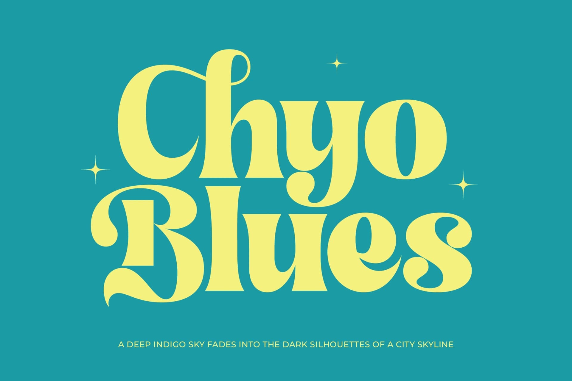 Preview 2 for Shyne Roska - Groovy Serif Display Font