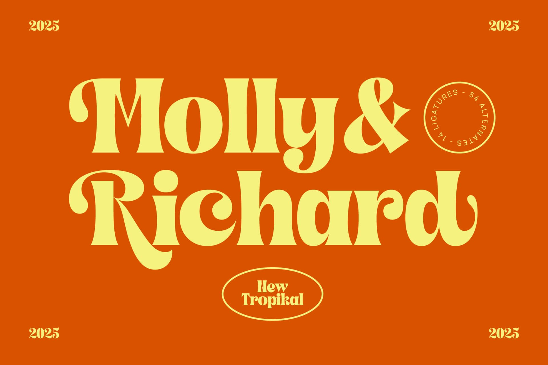 Preview 5 for Shyne Roska - Groovy Serif Display Font