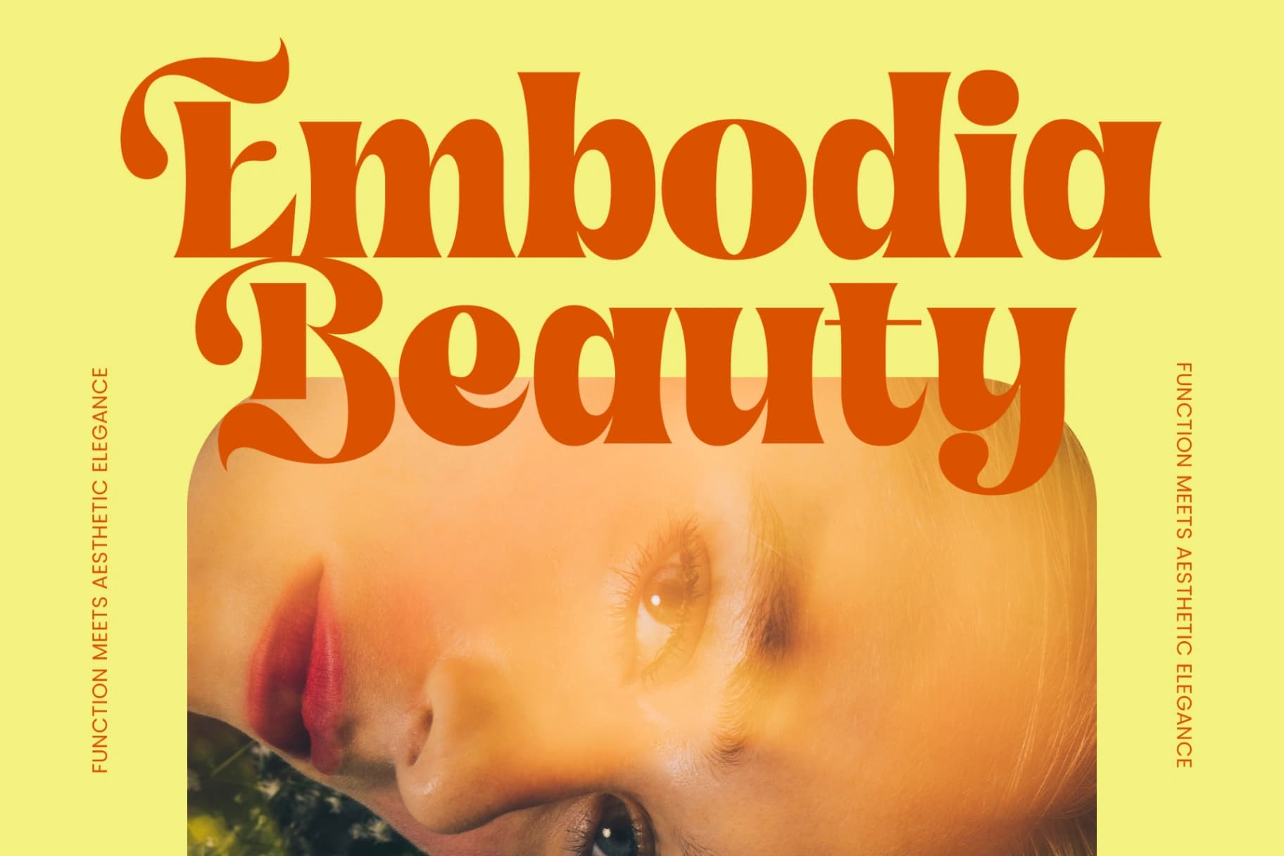 Preview 4 for Shyne Roska - Groovy Serif Display Font
