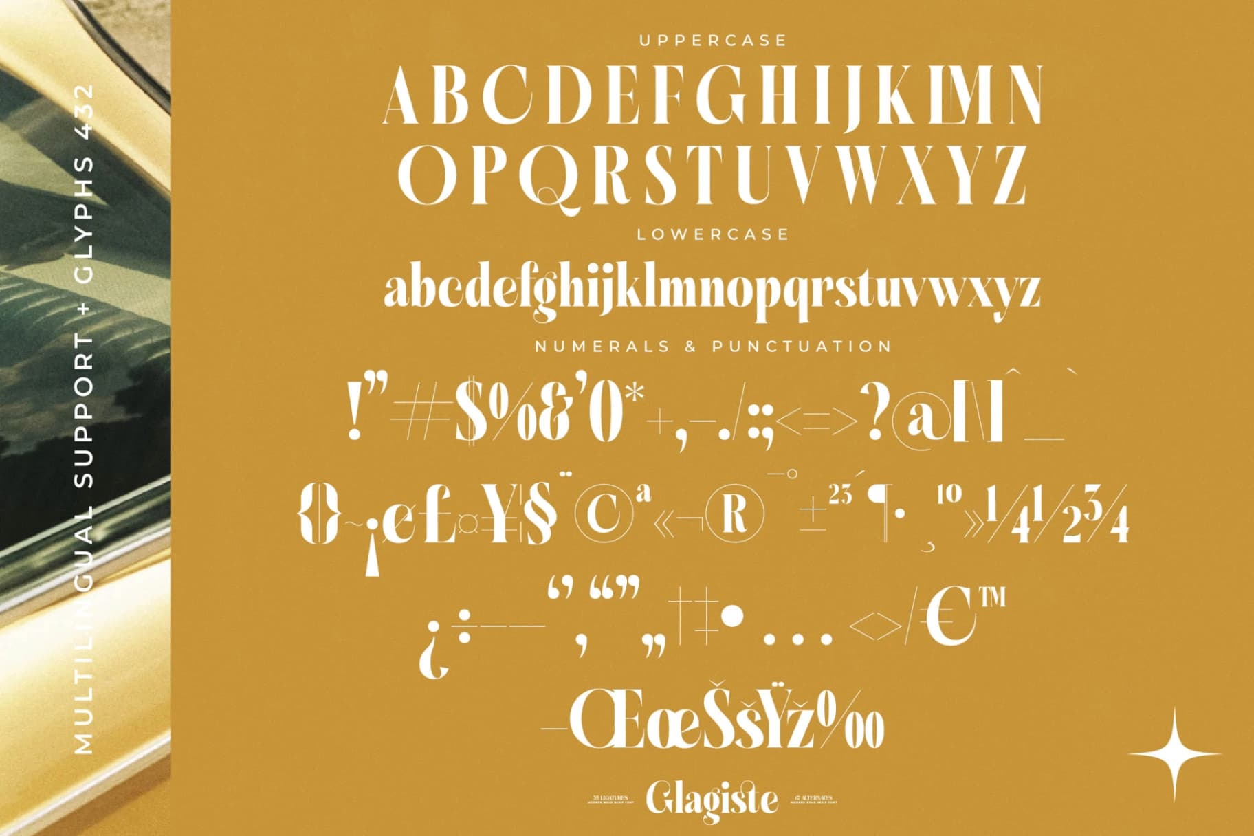 Preview 18 for Glagiste - Modern Bold Serif Font