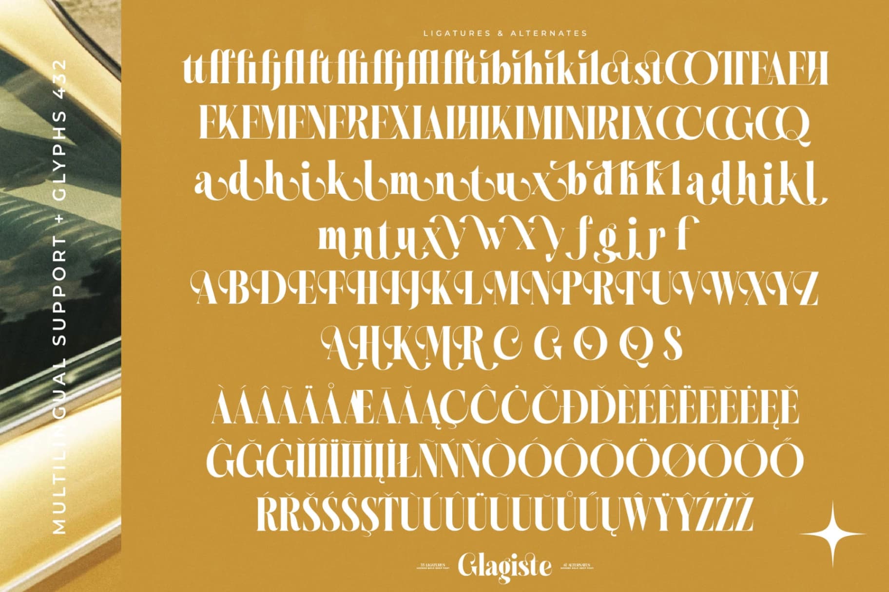 Preview 19 for Glagiste - Modern Bold Serif Font