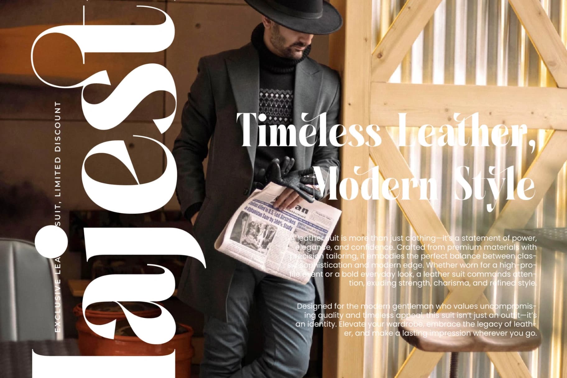 Preview 17 for Glagiste - Modern Bold Serif Font