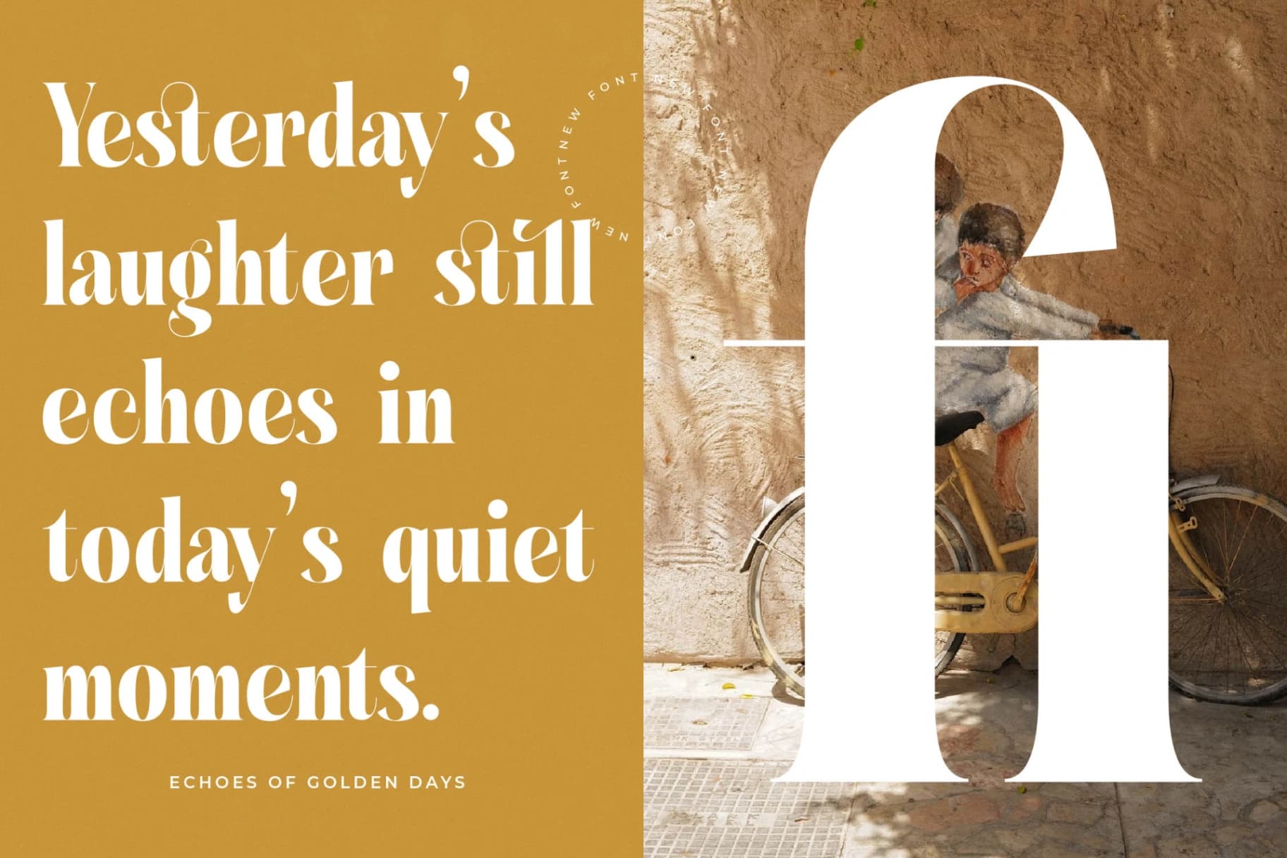 Preview 11 for Glagiste - Modern Bold Serif Font