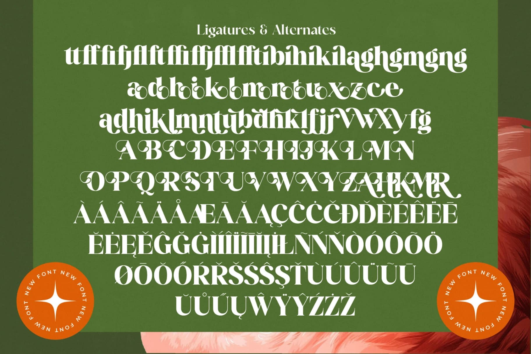 Preview 19 for Mango Jungle - Modern Bold Serif Font