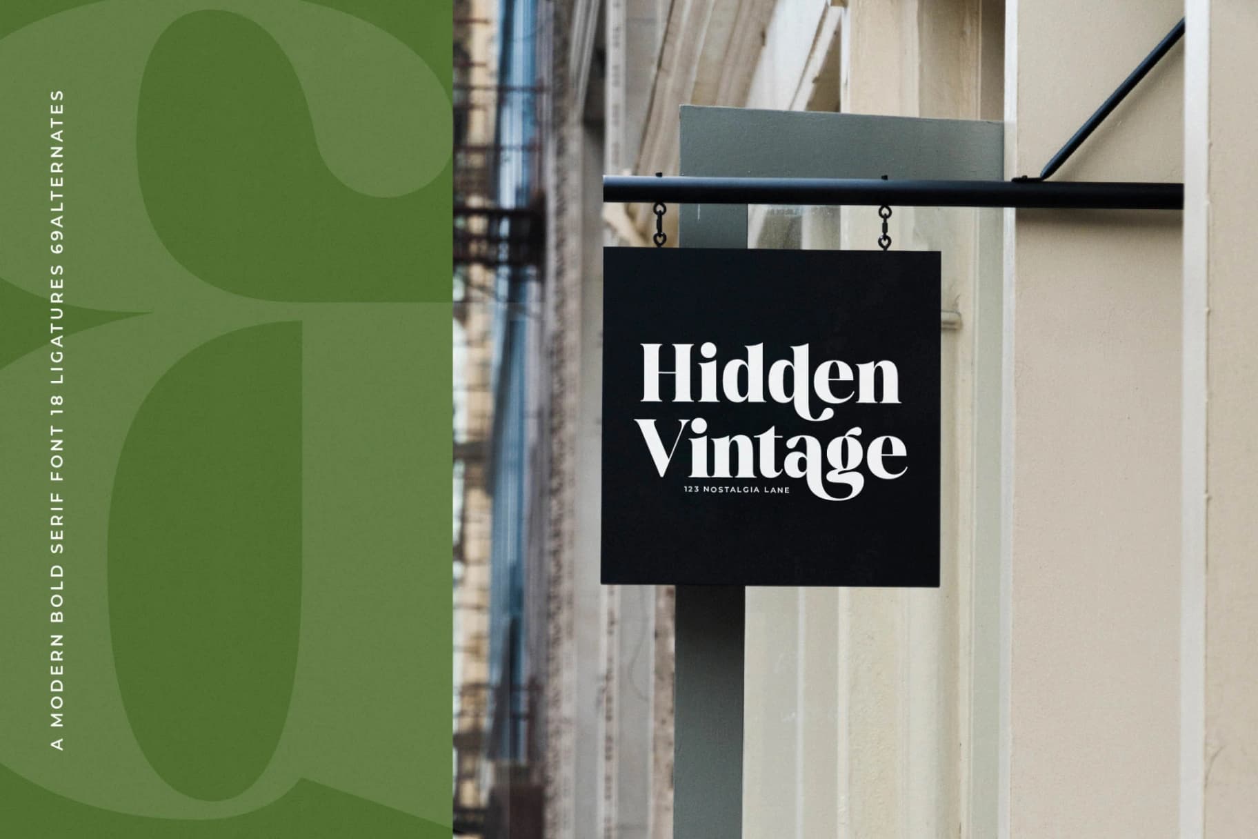Preview 9 for Mango Jungle - Modern Bold Serif Font