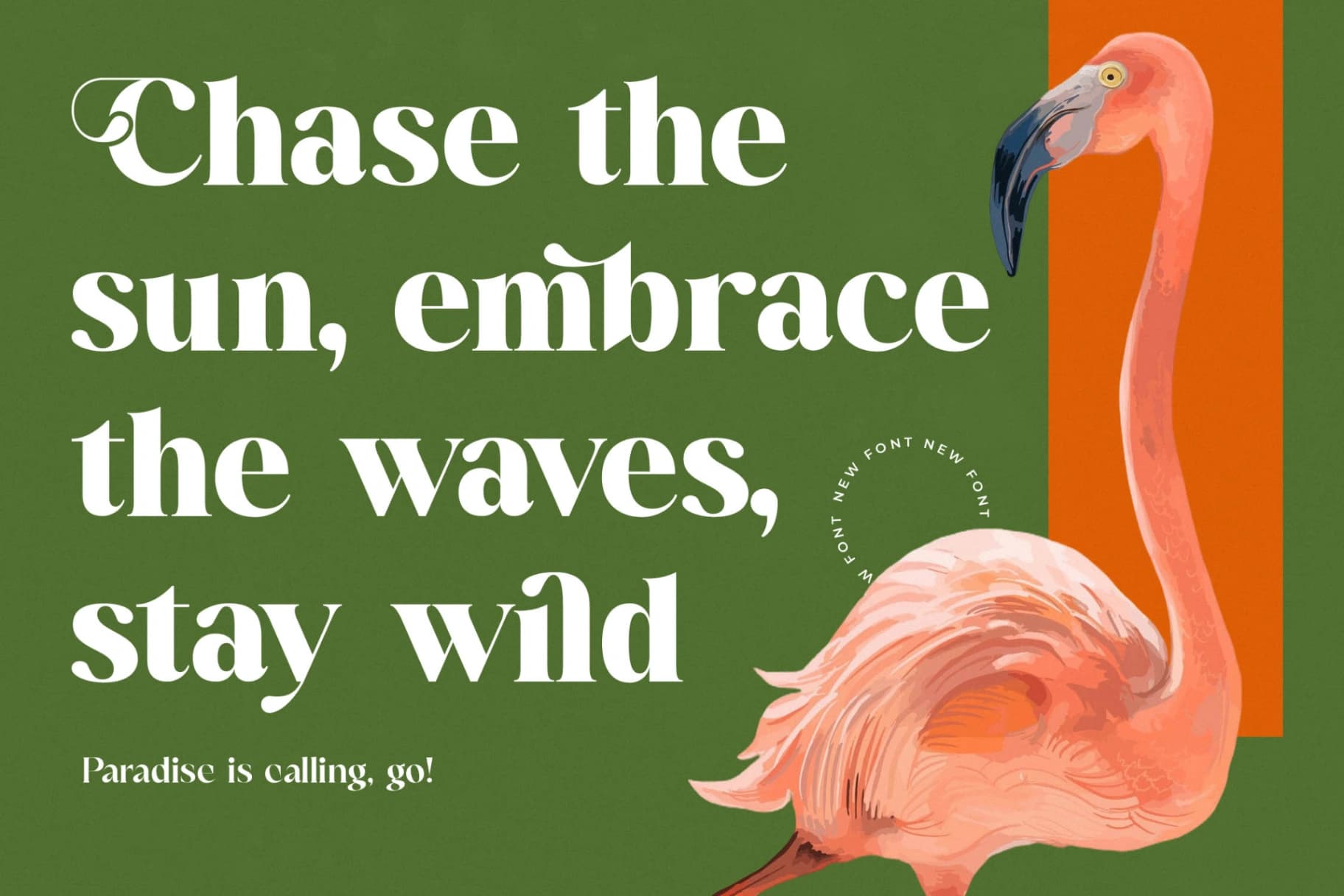 Preview 10 for Mango Jungle - Modern Bold Serif Font