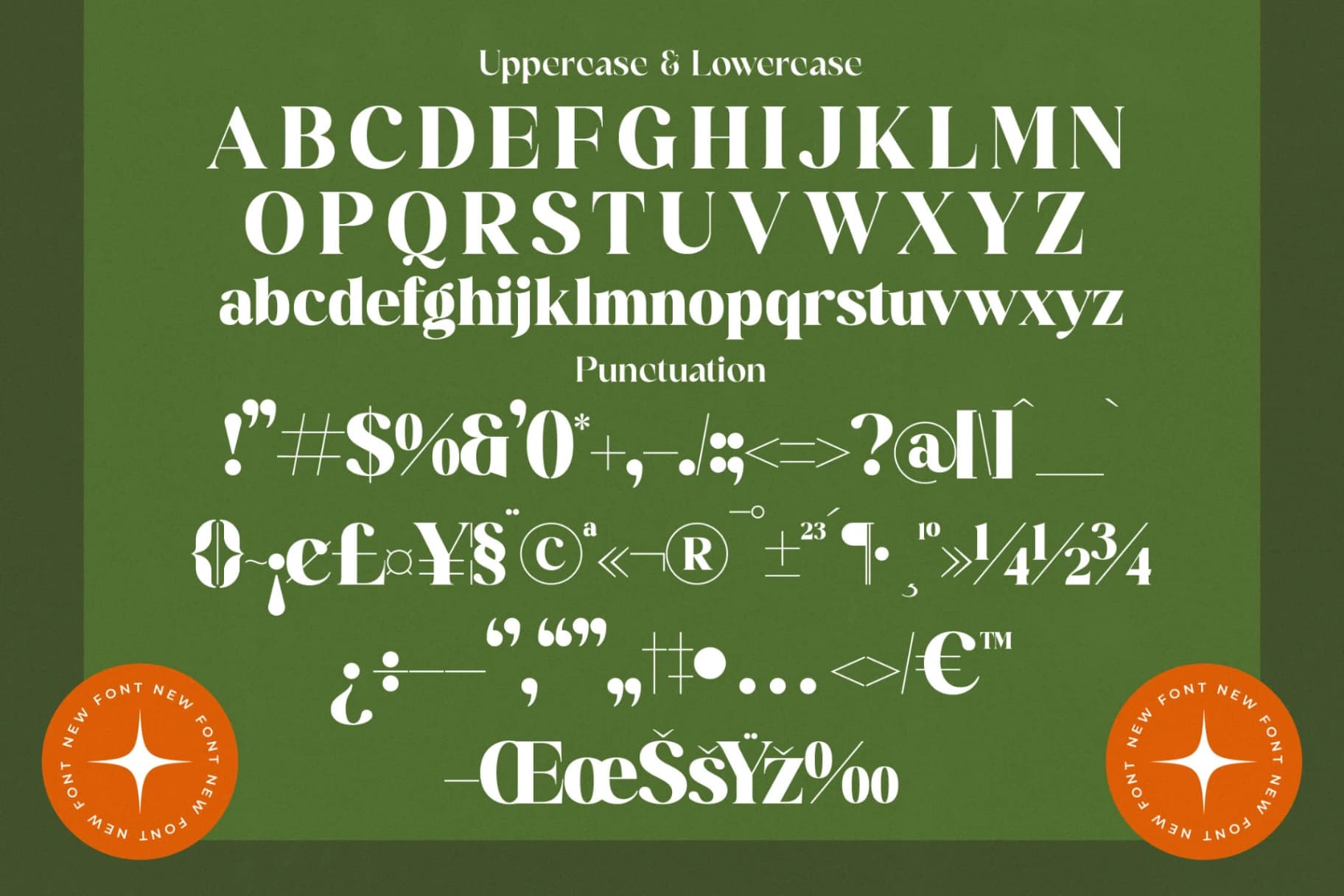 Preview 18 for Mango Jungle - Modern Bold Serif Font