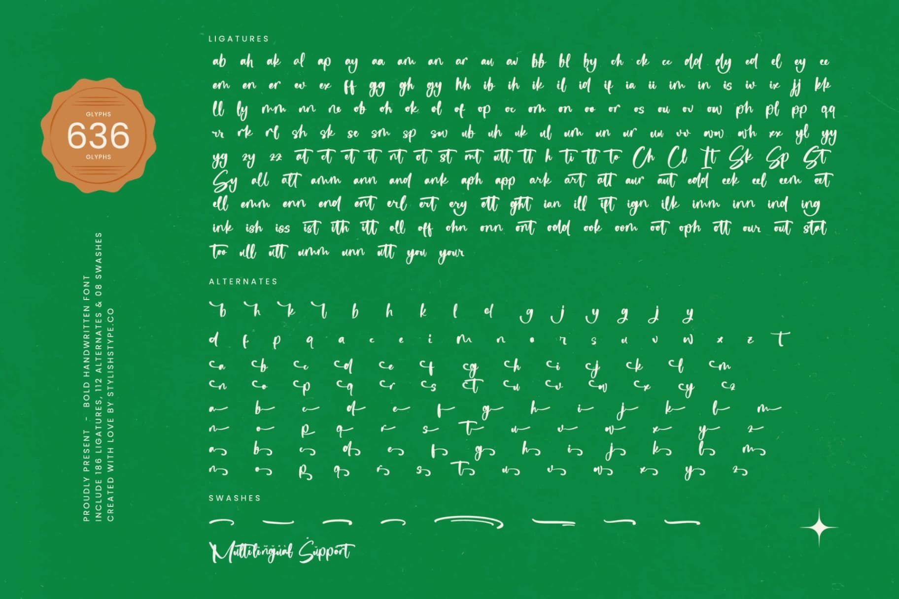Preview 19 for Dedicate - Bold Handwritten Font