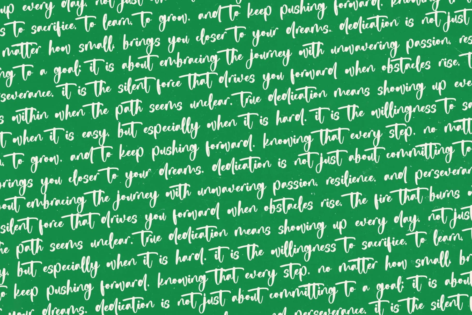 Preview 17 for Dedicate - Bold Handwritten Font