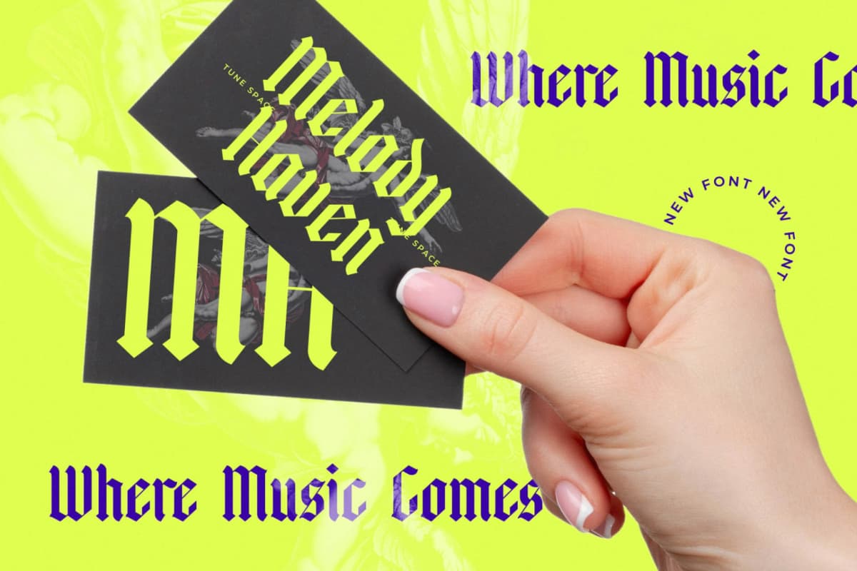 Preview 4 for Midnights Kings - New Blackletter Serif
