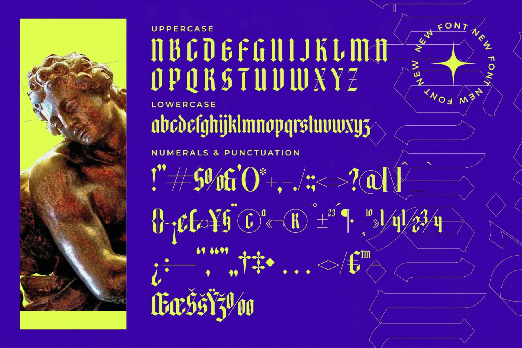 Preview 18 for Midnights Kings - New Blackletter Serif