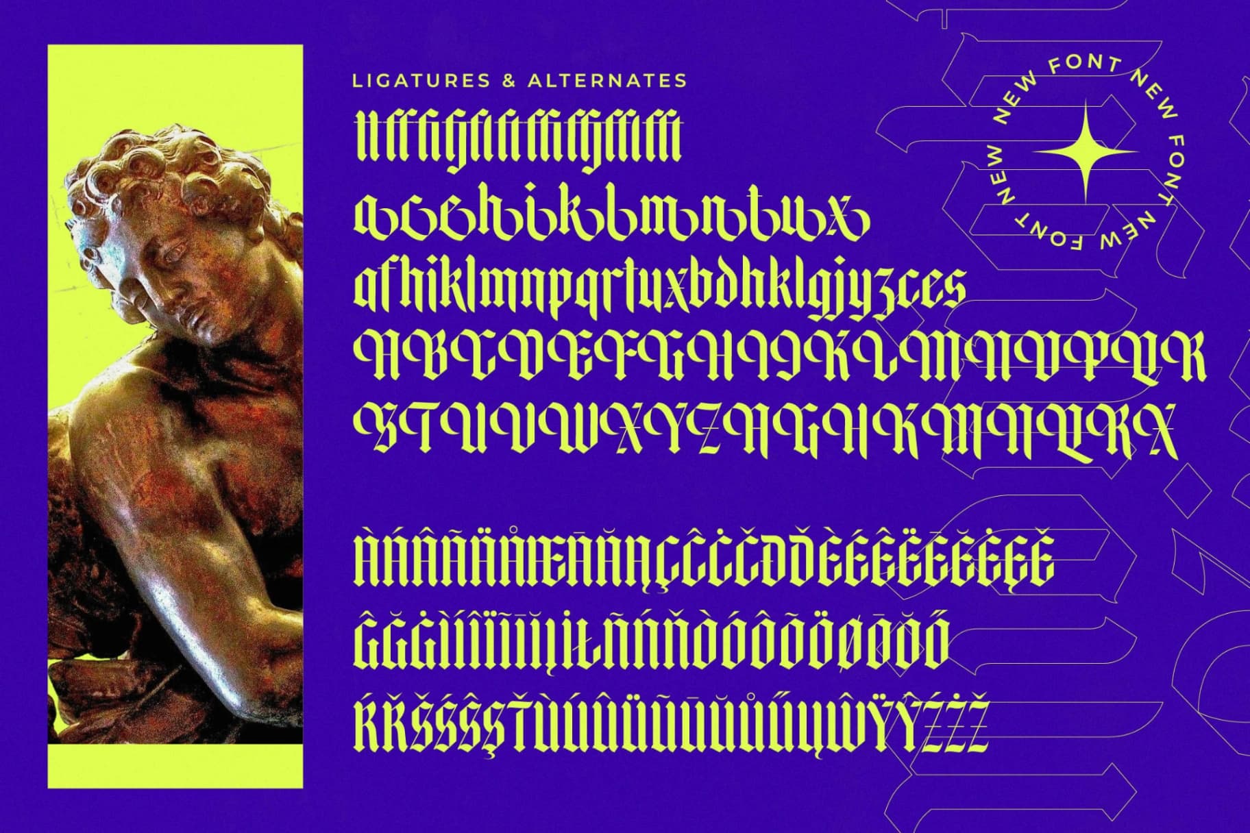 Preview 19 for Midnights Kings - New Blackletter Serif