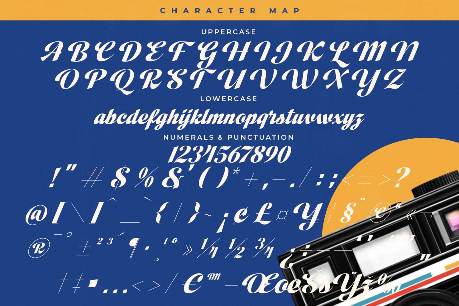 Preview 19 for Vintage Charge - Bold Script Font