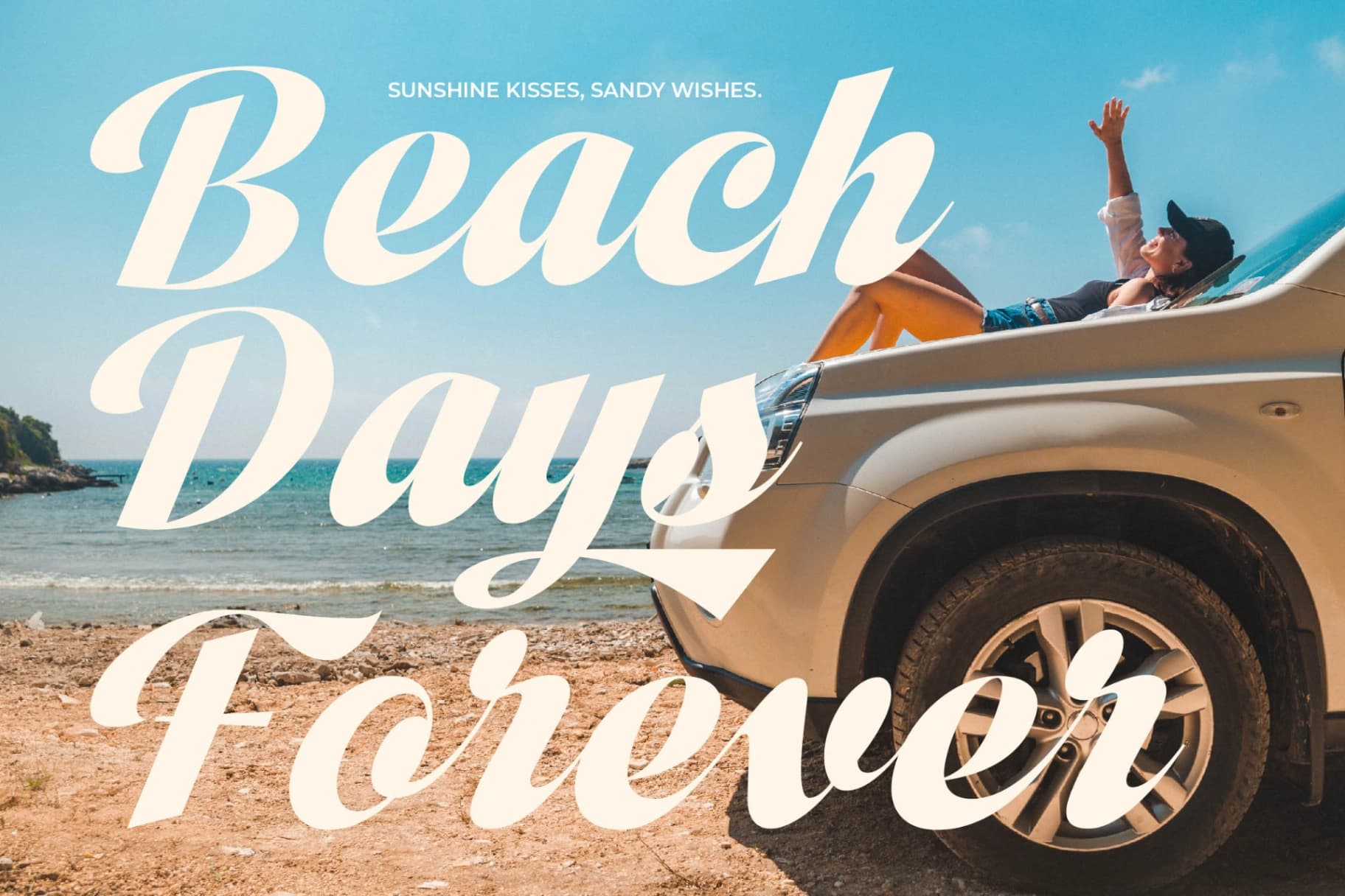 Preview 6 for Vintage Charge - Bold Script Font