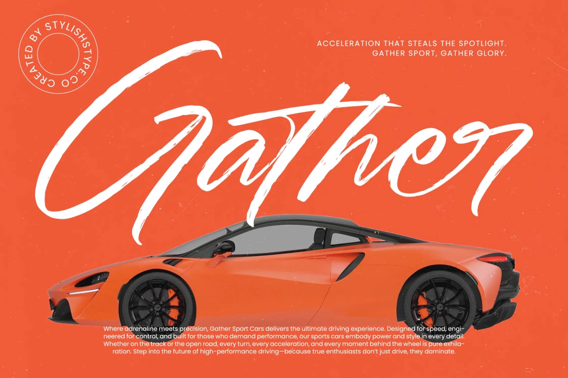 Preview 7 for Fullgate Displant - Bold Brush Font
