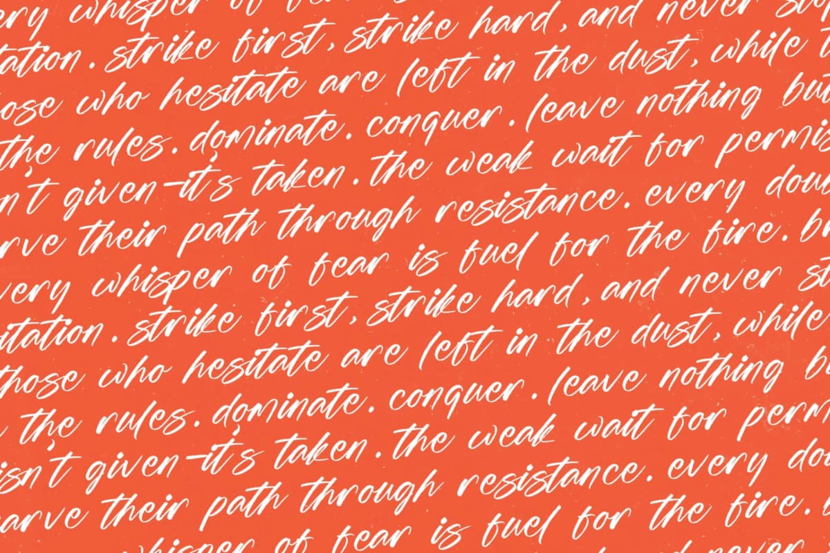 Fullgate Displant - Bold Brush Font font preview 17
