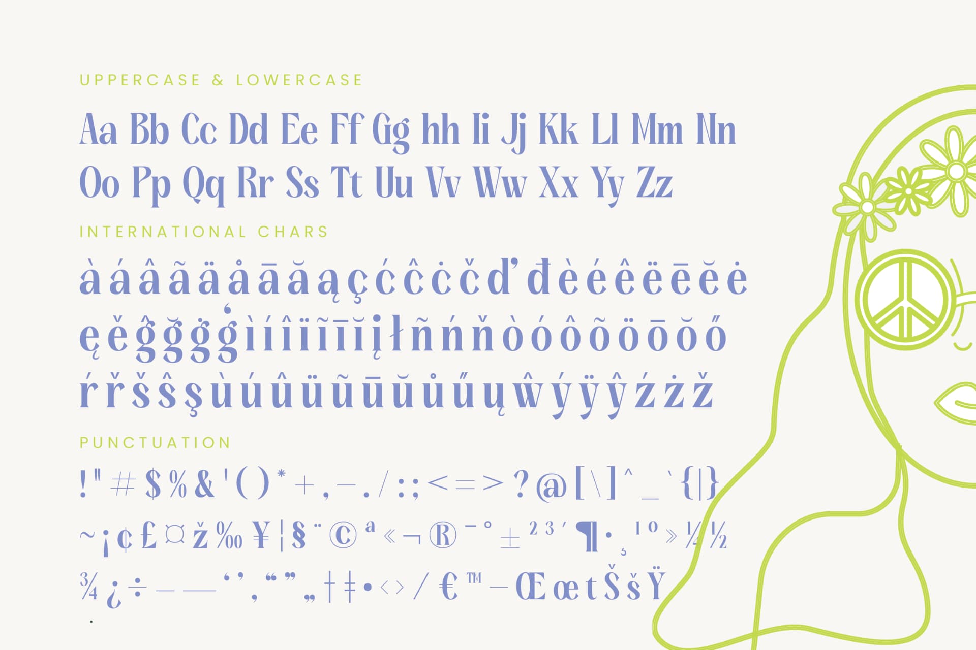 Preview 19 for Kenora Groovy - Bold Serif Display Font