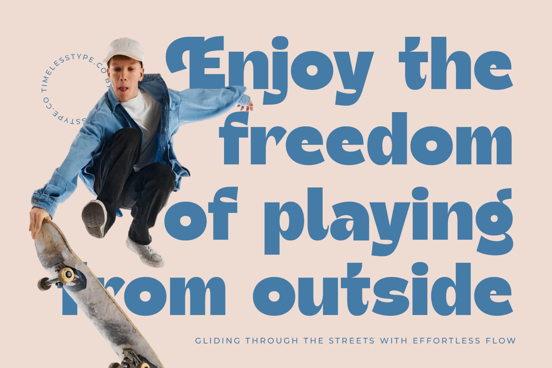Preview 4 for Theleo Blues - Bold Sans Display Font
