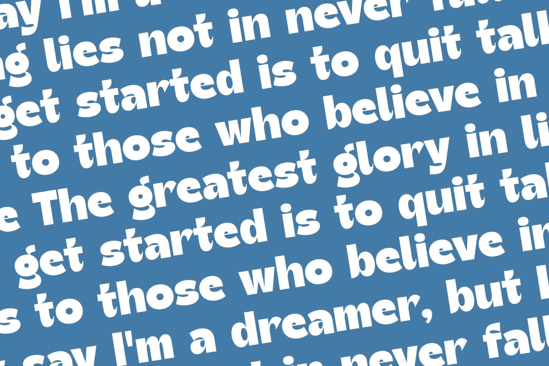 Preview 17 for Theleo Blues - Bold Sans Display Font