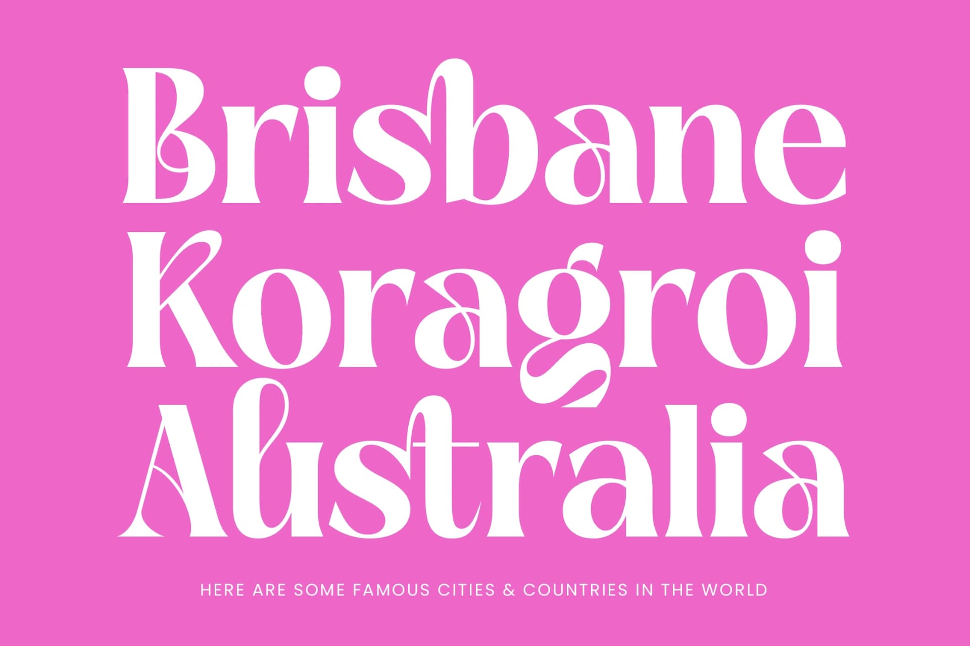 Preview 15 for April Kaget - Modern Serif Font