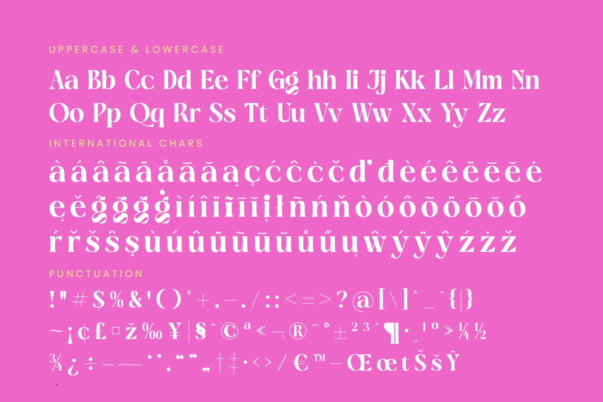Preview 19 for April Kaget - Modern Serif Font